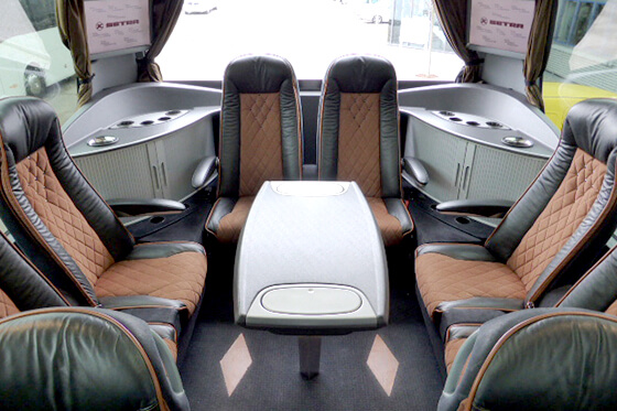 Bus, Mercedes-Benz, VIP Sprinter 519 CDI, innenaustattung, bestuhlung