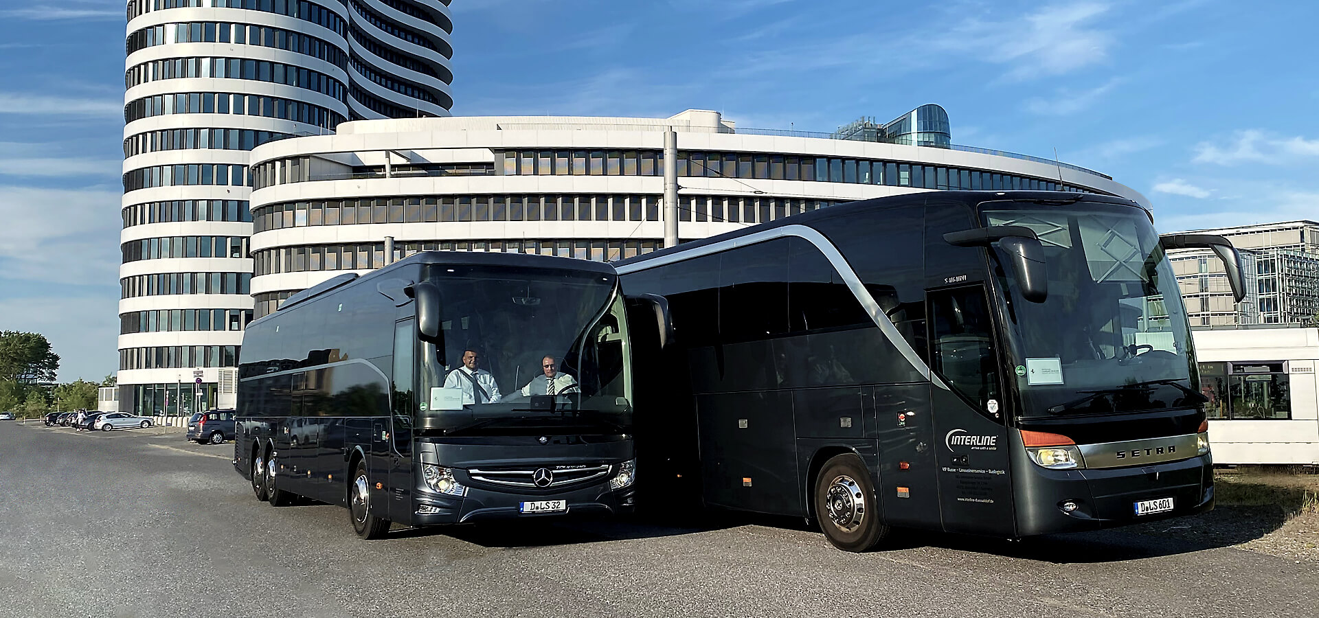 coach service interline berlin, coaches, minivan