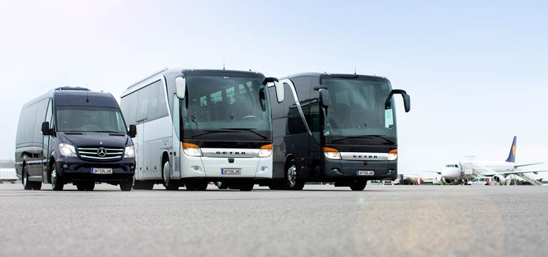coach service interline berlin, coaches, minivan